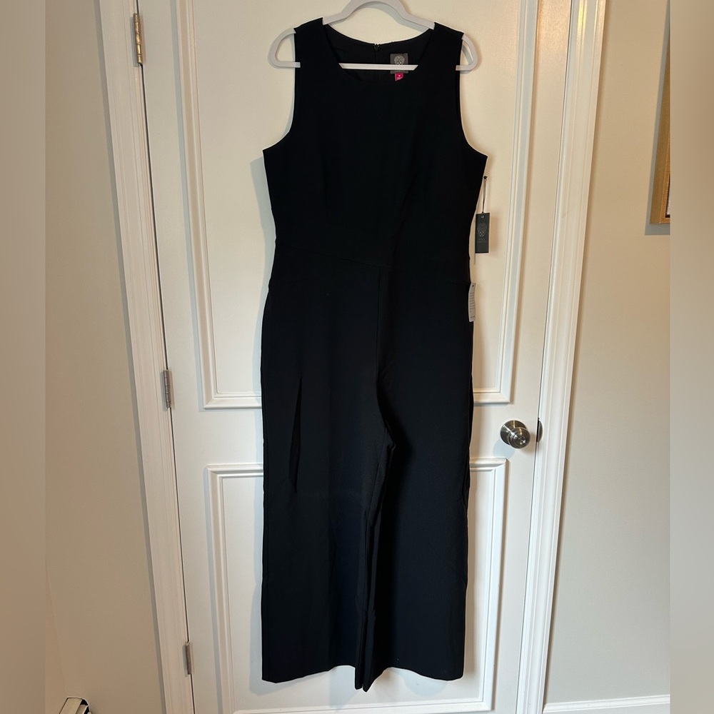 Vince Camuto Midnight Black Sleeveless Jumpsuit